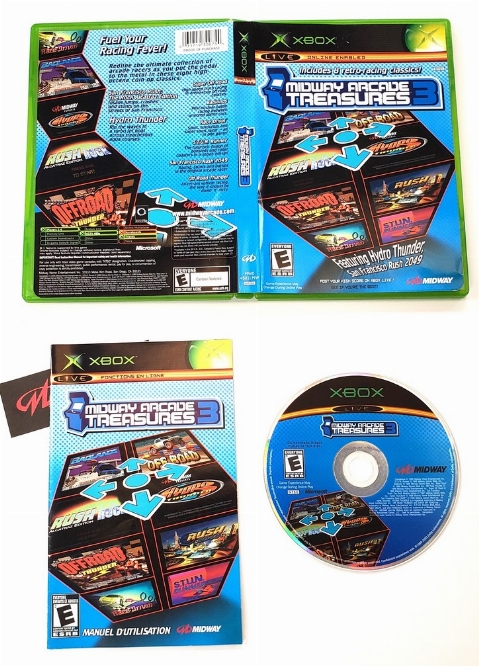 Midway: Arcade Treasures 3 (CIB)