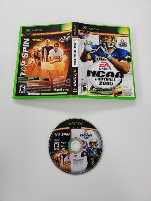 NCAA Football 2005 & Top Spin [Combo] (CB)