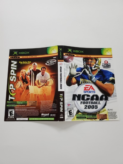 NCAA Football 2005 & Top Spin [Combo] (B)