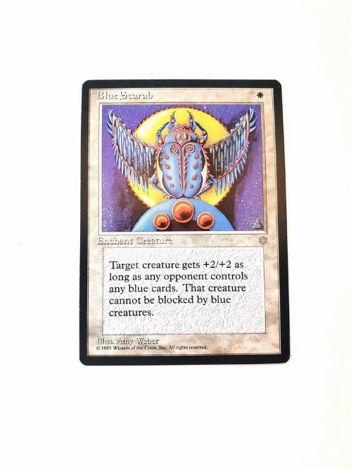 Blue Scarab