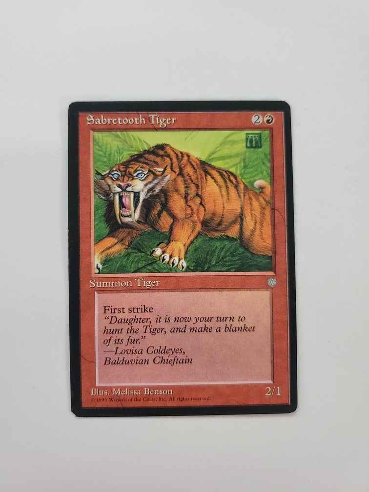 Sabretooth Tiger