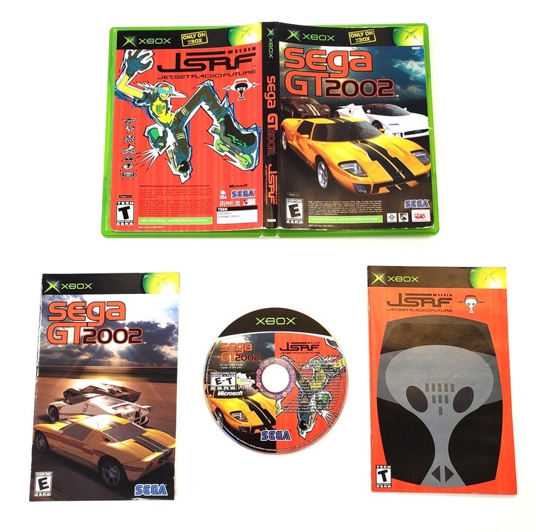 Sega GT 2002 & JSRF: Jet Set Radio Future [Combo] (CIB)