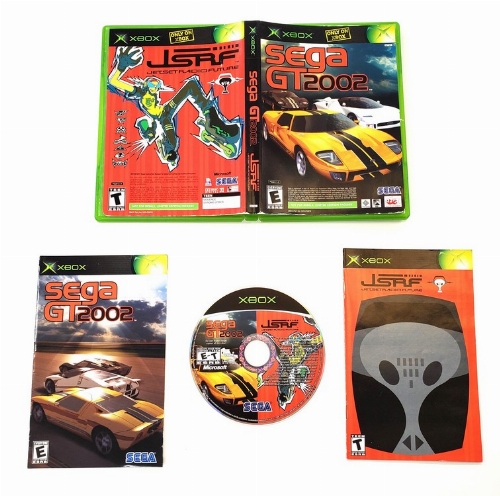 Sega GT 2002 & JSRF: Jet Set Radio Future [Combo] (CIB)