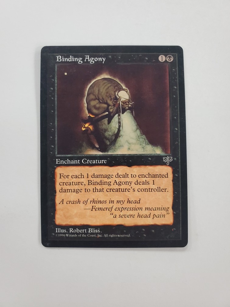 Binding Agony