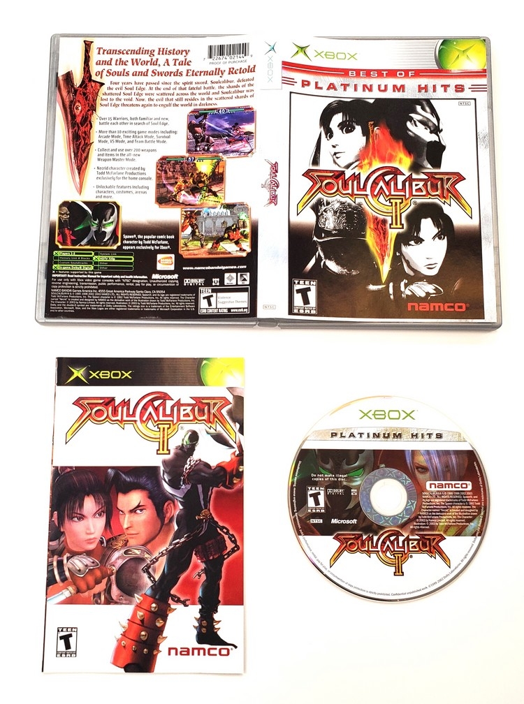 SoulCalibur II [Platinum Hits] (CIB)