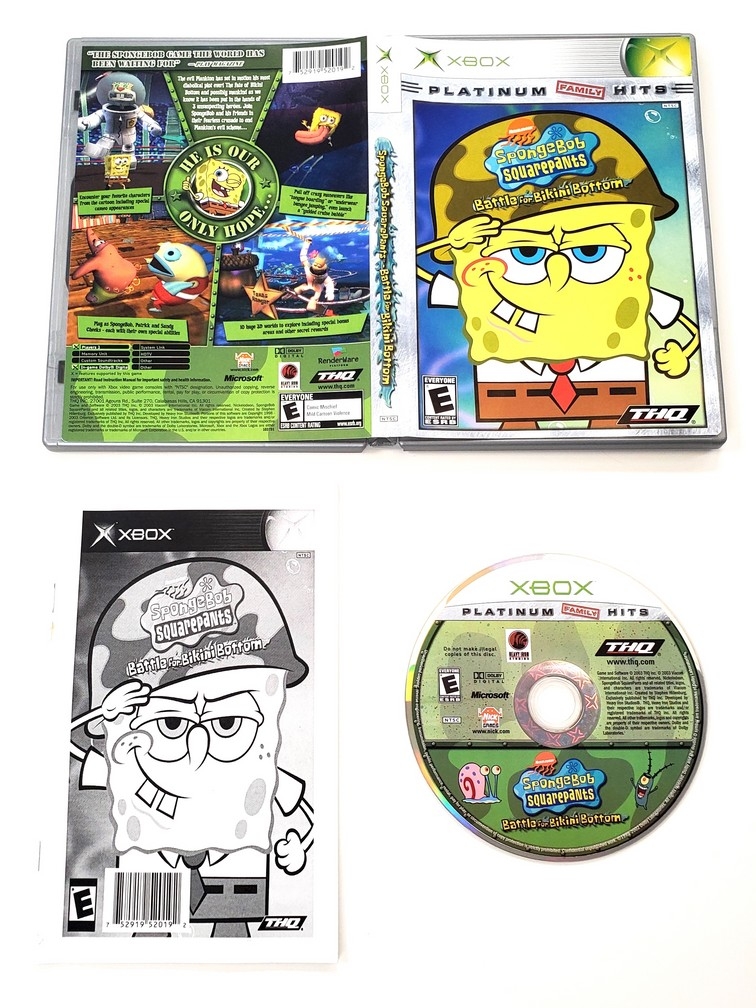 SpongeBob SquarePants: Battle for Bikini Bottom [Platinum Hits] (CIB)