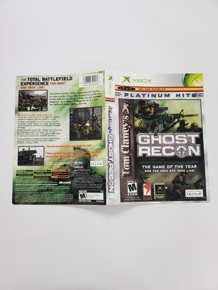 Tom Clancy's Ghost Recon [Platinum Hits] (B)
