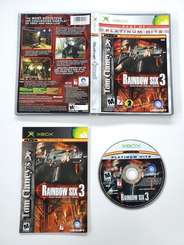 Tom Clancy's Rainbow Six 3 [Platinum Hits] (CIB)