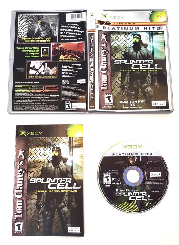 Tom Clancy's Splinter Cell [Platinum Hits] (CIB)