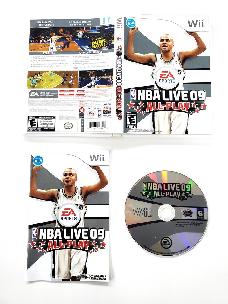 NBA Live 09: All-Play (CIB)