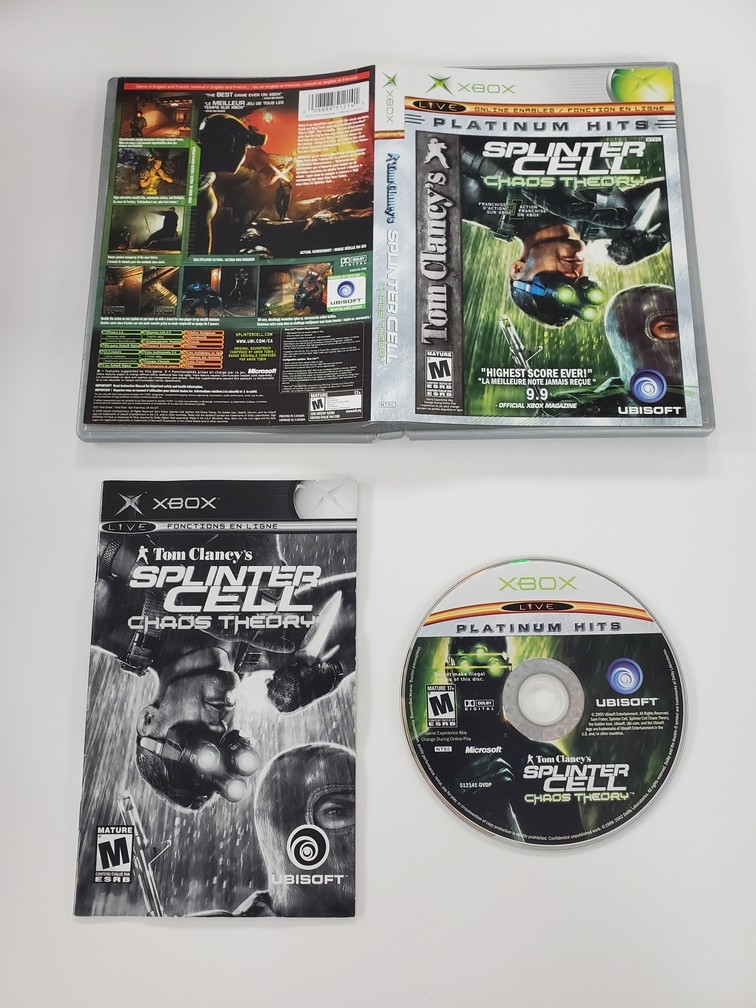 Tom Clancy's Splinter Cell: Chaos Theory [Platinum Hits] (CIB)