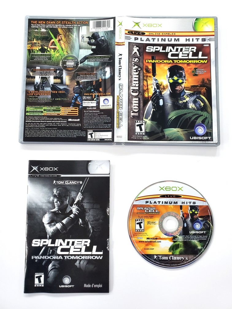 Tom Clancy's Splinter Cell: Pandora Tomorrow [Platinum Hits] (CIB)