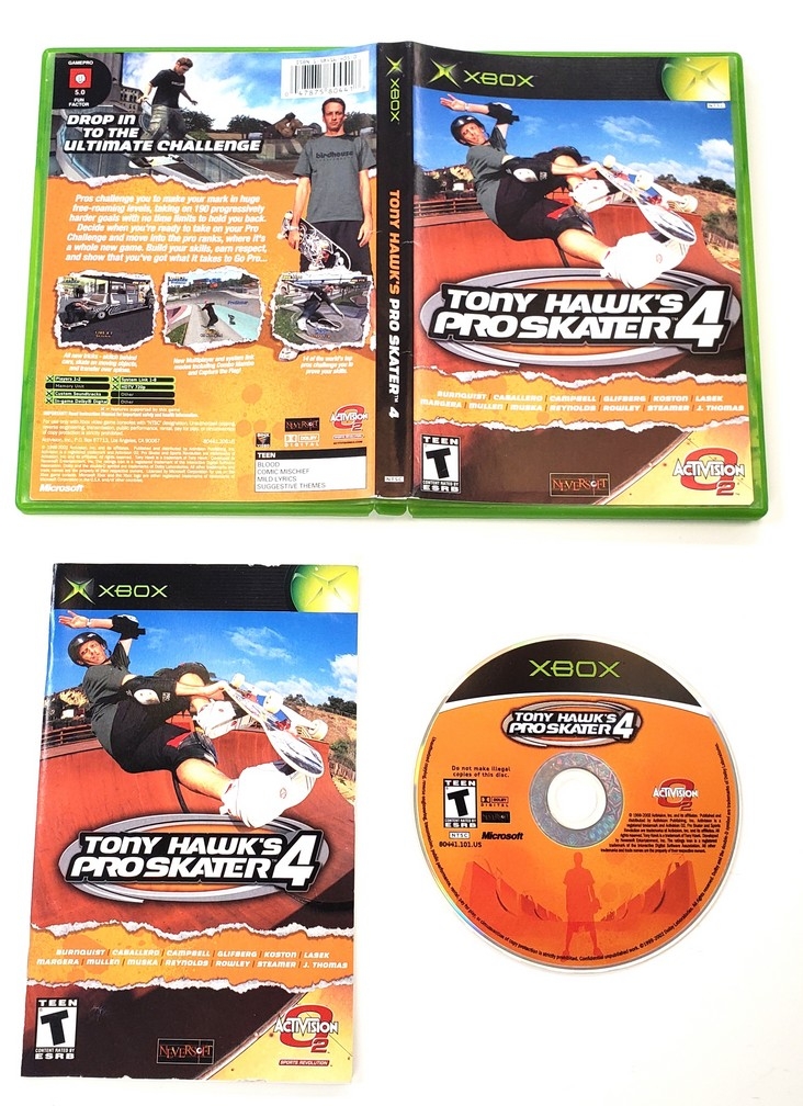 Tony Hawk's Pro Skater 4 (CIB)