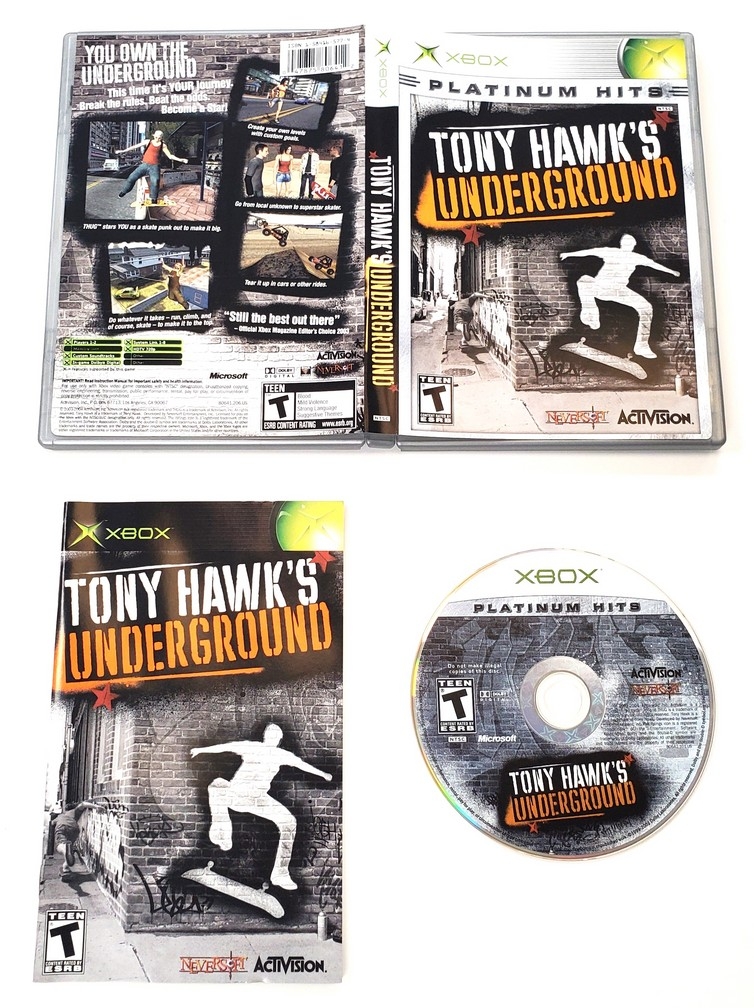 Tony Hawk's Underground [Platinum Hits] (CIB)