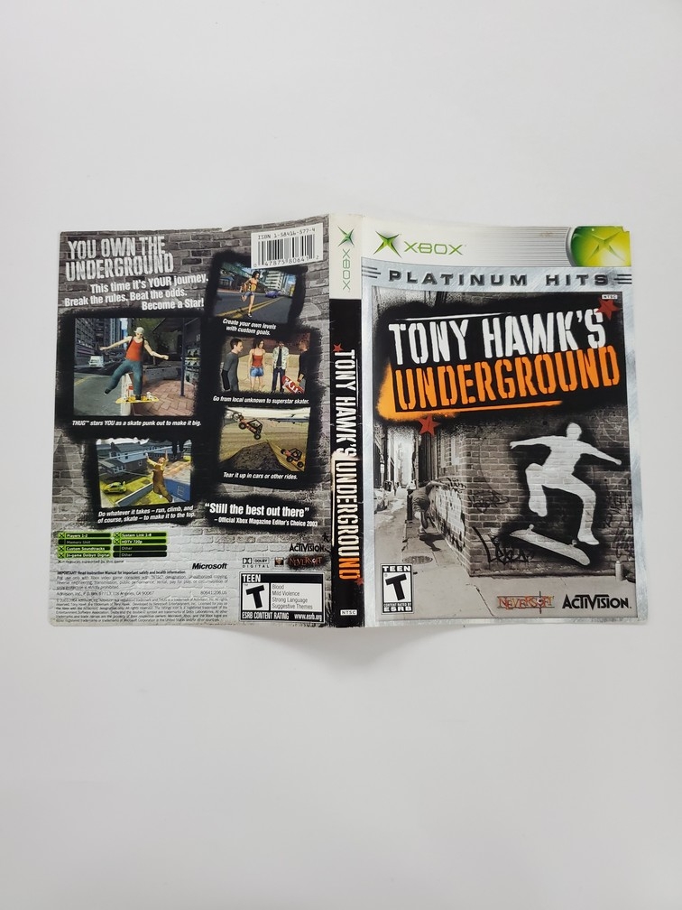 Tony Hawk's Underground [Platinum Hits] (B)
