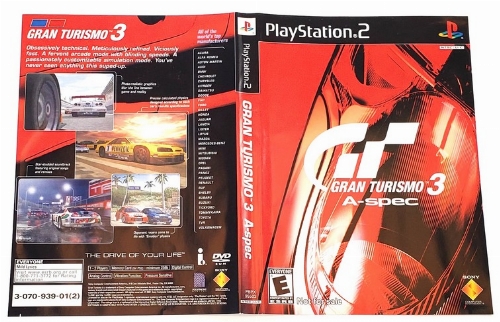 Gran Turismo 3: A-Spec (Not for Resale) (B)