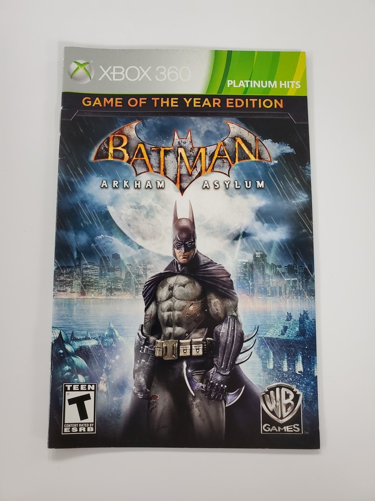 Batman: Arkham Asylum [Game of the Year Edition] [Platinum Hits] (I)