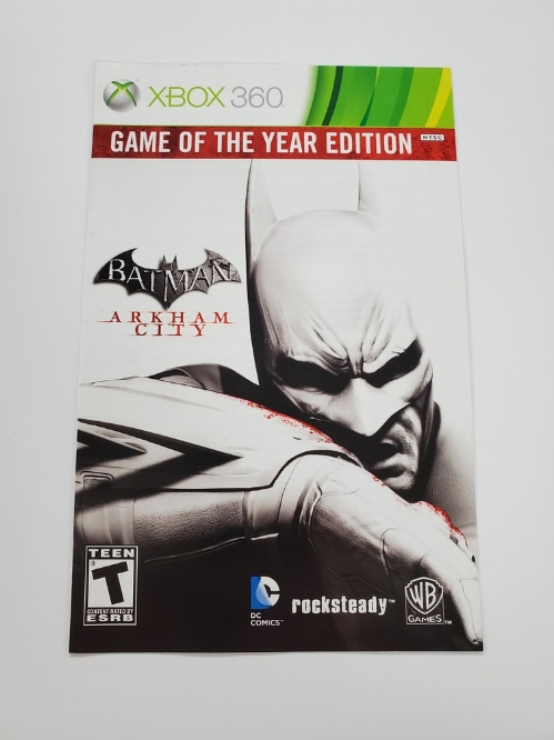 Batman: Arkham City [Game of the Year Edition] (I)