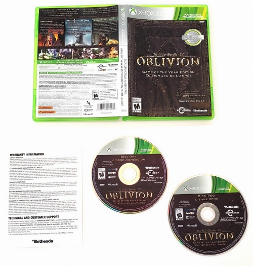 Elder Scrolls IV: Oblivion, The (Game of the Year Edition) [Platinum Hits] (CIB)