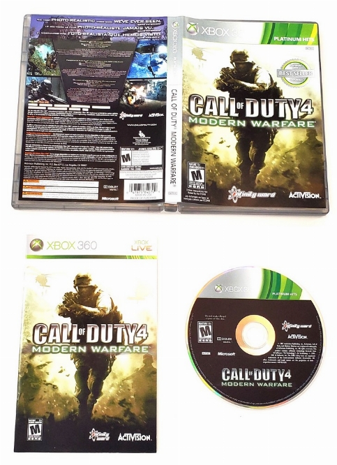 Call of Duty 4: Modern Warfare (Platinum Hits) (CIB)