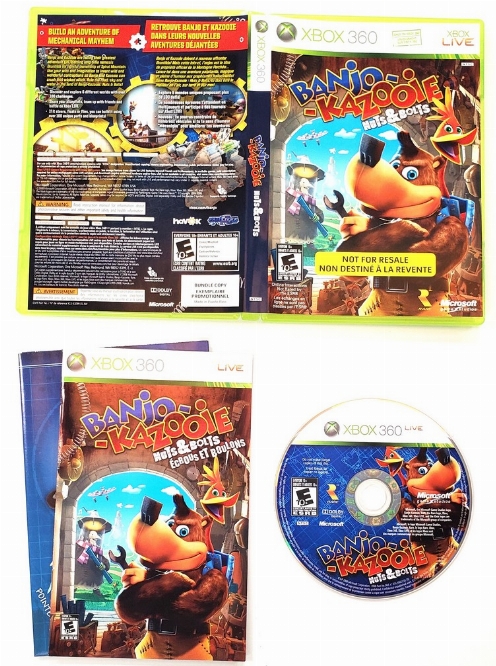 Banjo-Kazooie: Nuts & Bolts (Not for Resale) (CIB)