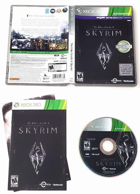 Elder Scrolls V: Skyrim, The (Platinum Hits) (CIB)