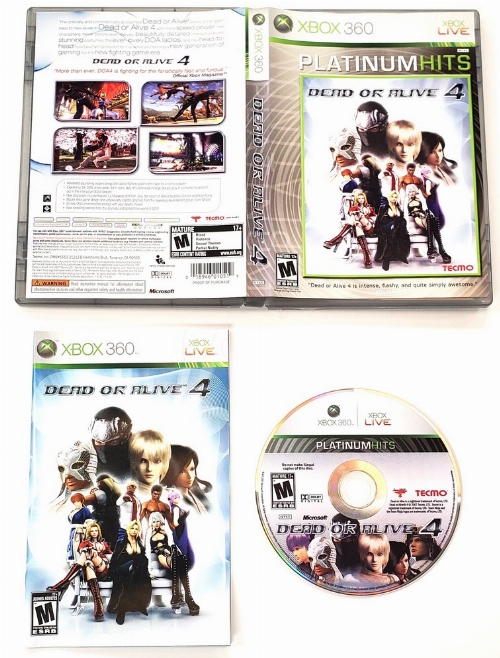 Dead or Alive 4 (Platinum Hits) (CIB)