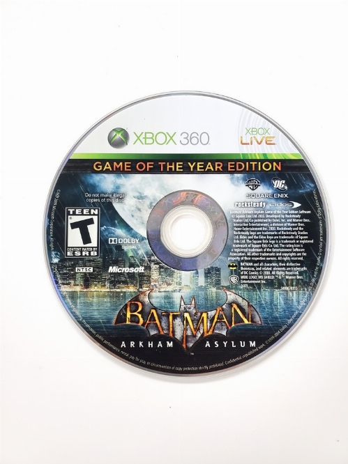 Batman: Arkham Asylum [Game of the Year Edition] (C)