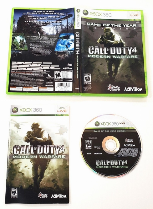 Call of Duty 4: Modern Warfare [Game of the Year Edition] (CIB)
