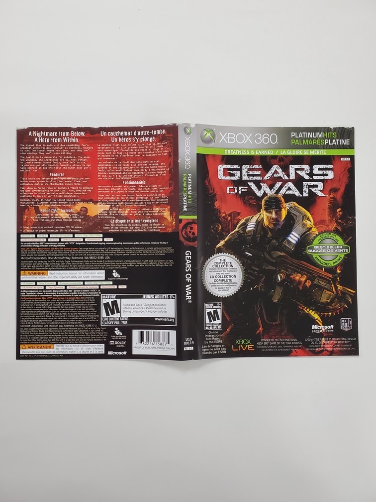 Gears of War [Platinum Hits] (B)