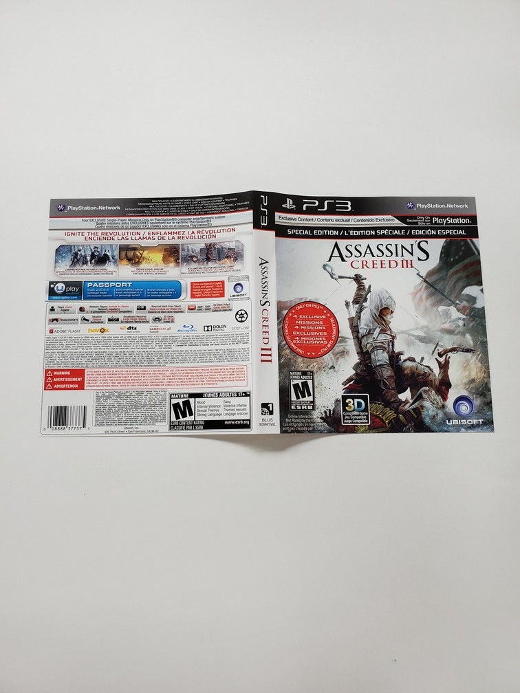 Assassin's Creed III (Special Edition) (B)
