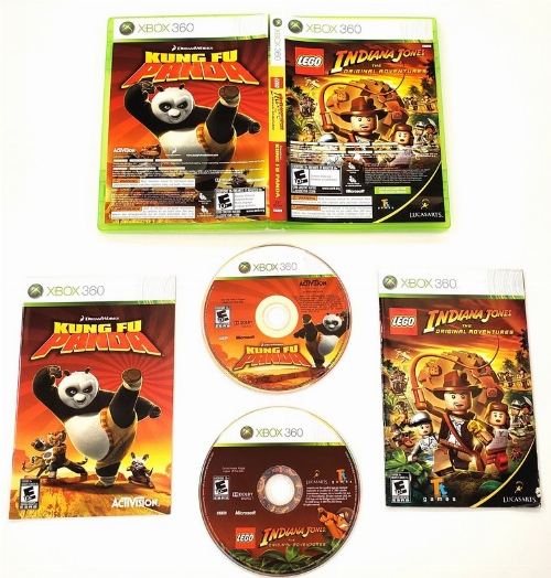 LEGO Indiana Jones: The Original Adventures & Kung Fu Panda [Combo] (CIB)