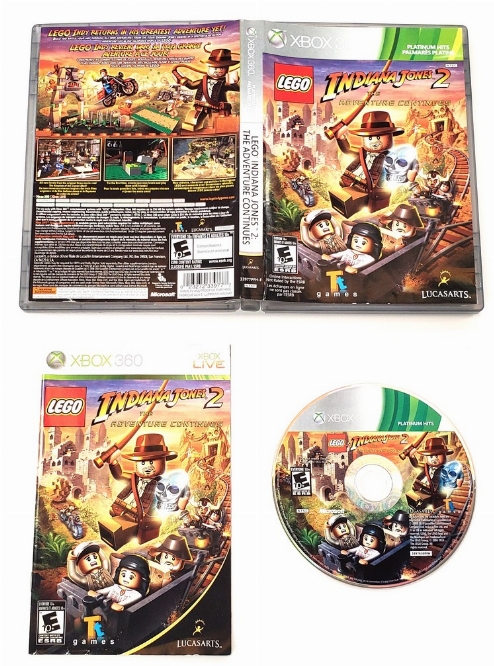 LEGO Indiana Jones 2: The Adventure Continues (Platinum Hits) (CIB)