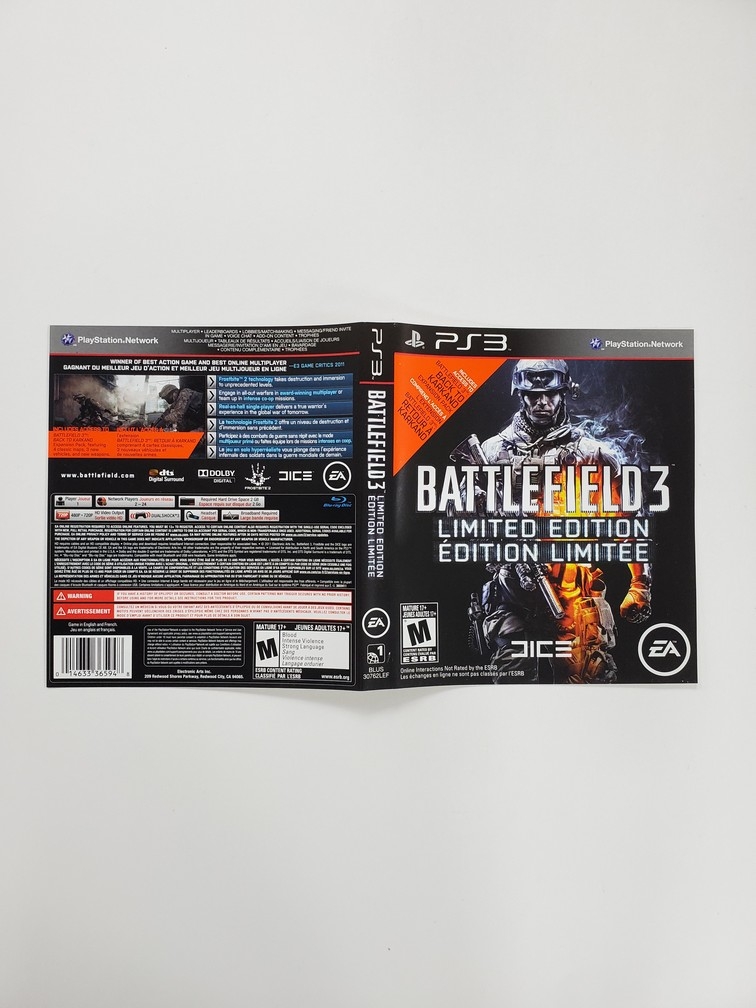 Battlefield 3 (Limited Edition) (B)