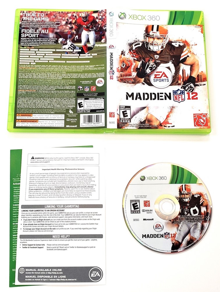 Madden NFL 12 (CIB)