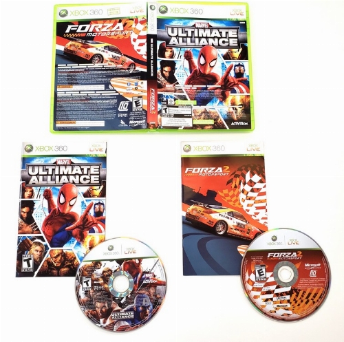 Marvel Ultimate Alliance & Forza: Motorsport 2 (CIB)