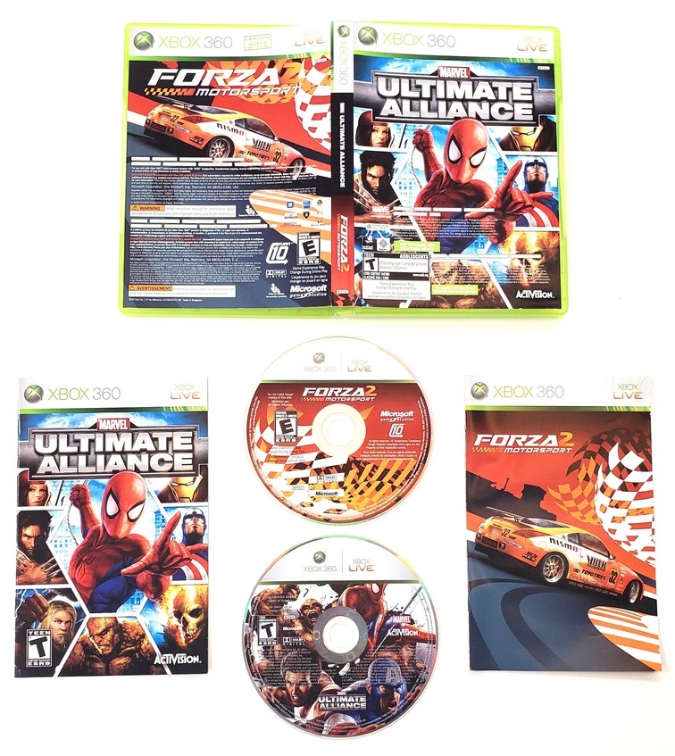 Marvel: Ultimate Alliance & Forza: Motorsport 2 (CIB)