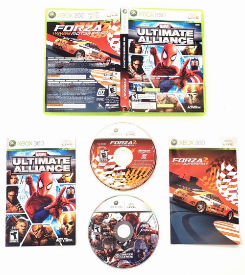Marvel: Ultimate Alliance & Forza: Motorsport 2 (CIB)