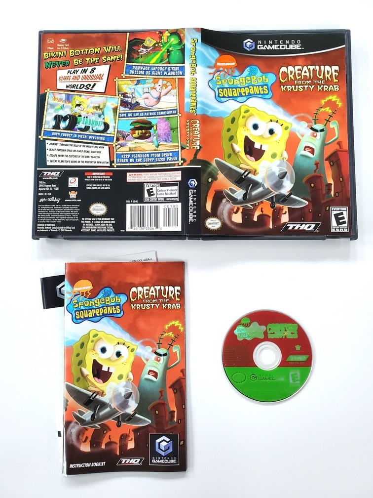 SpongeBob SquarePants: Creature from the Krusty Krab (CIB)