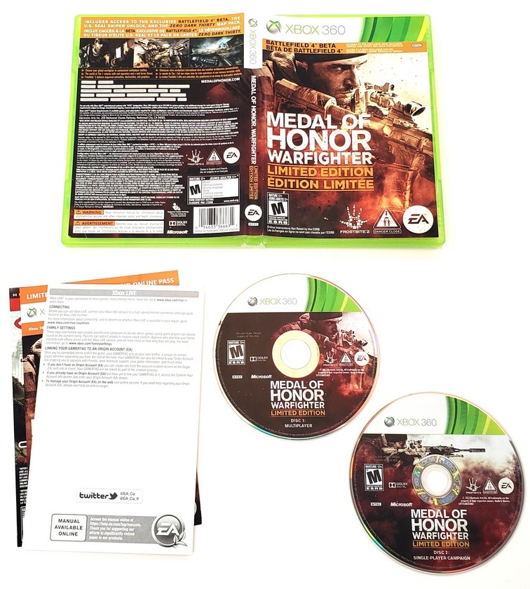 Medal of Honor: Warfighter [Limited Edition] (CIB)