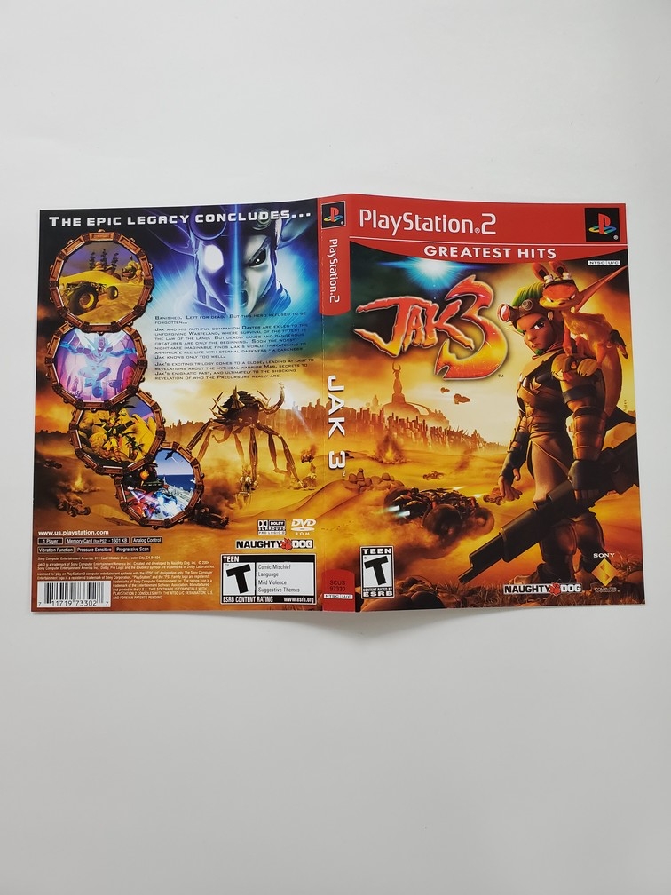Jak 3 [Greatest Hits] (B)