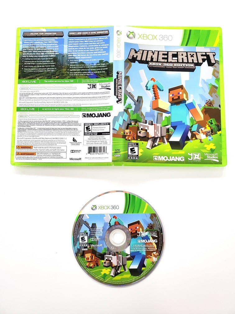 Minecraft (Xbox 360 Edition) (CIB)