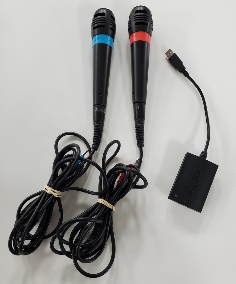 SingStar Red/Blue Microphone