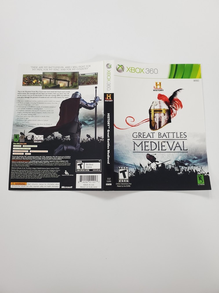 History: Great Battles Medieval (B)