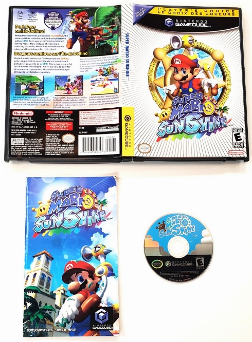 Super Mario Sunshine [Player's Choice] (CIB)