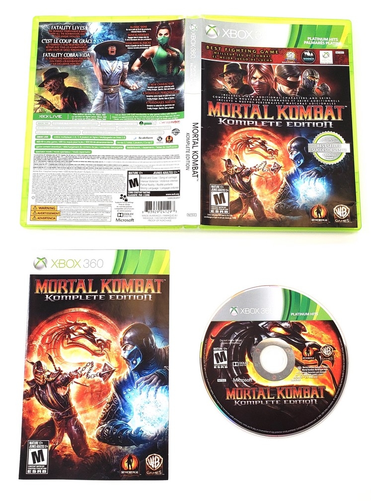 Mortal Kombat (Komplete Edition) (Platinum Hits) (CIB)