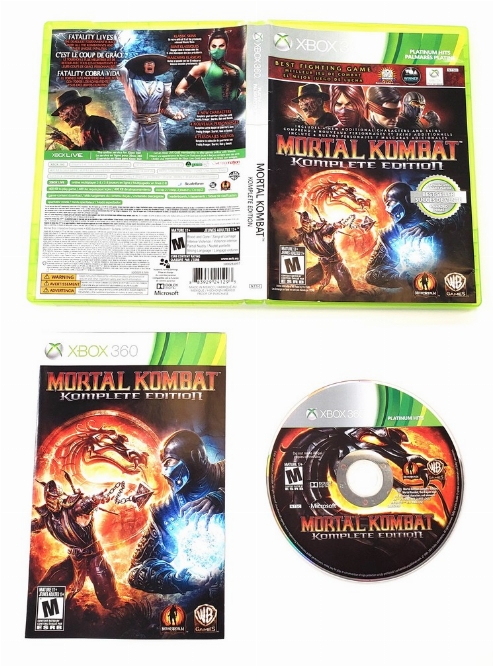 Mortal Kombat (Komplete Edition) (Platinum Hits) (CIB)