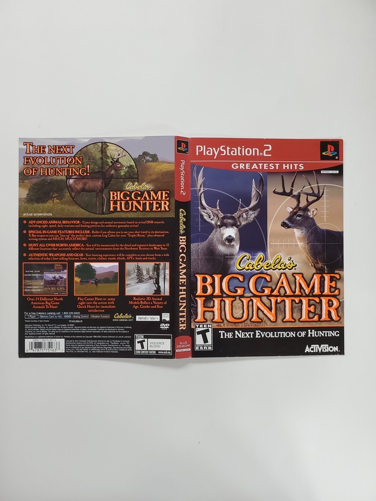 Cabela's Big Game Hunter [Greatest Hits] (B)