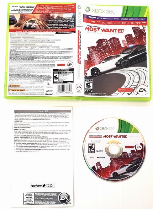 Need for Speed: Most Wanted [2012] (Limited Edition) (CIB)