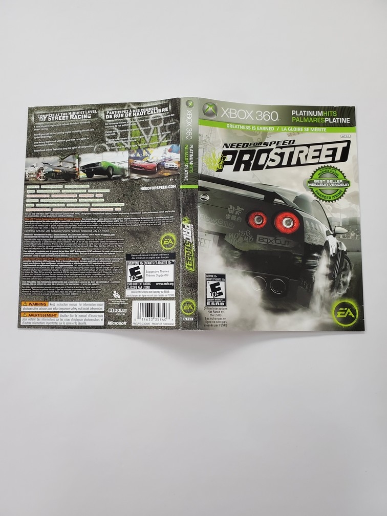 Need for Speed: Prostreet (Platinum Hits) (B)